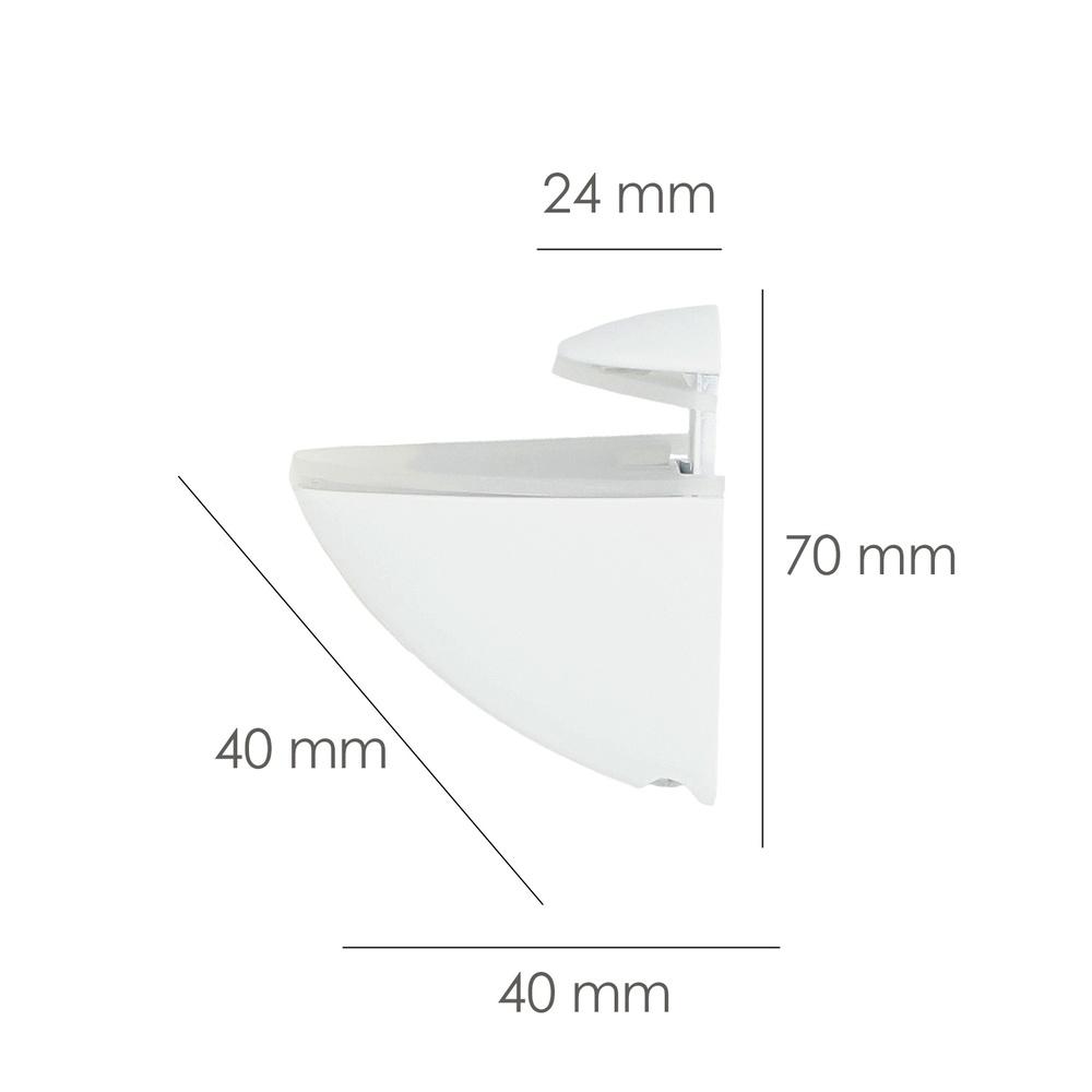 soporte pelicano regulable para estante medida